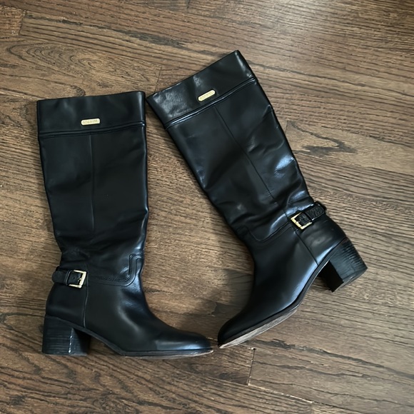 Coach Leather Riding Boots - Picture 2 of 16